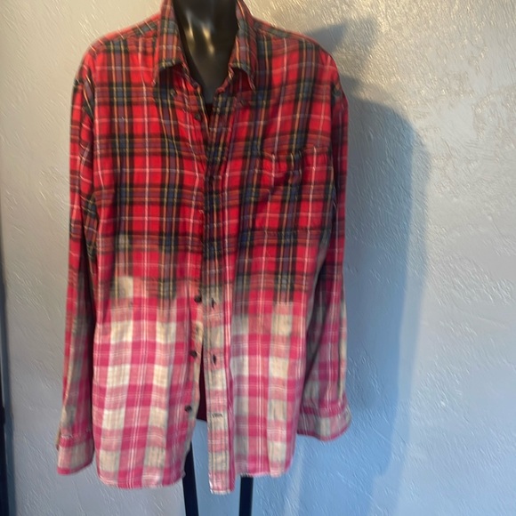 St. Johns Bay large cotton flannel shirt - Picture 1 of 5